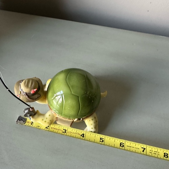 Bradford exchange heart and sole gone fishin turtle music trinket box - Picture 12 of 13